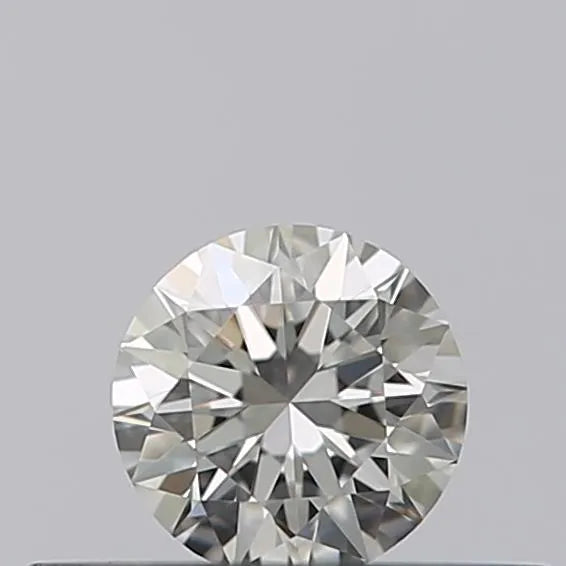 0.18ct Round Natural Diamond (Colour D, Clarity IF, Cut EX, IGI Certified)