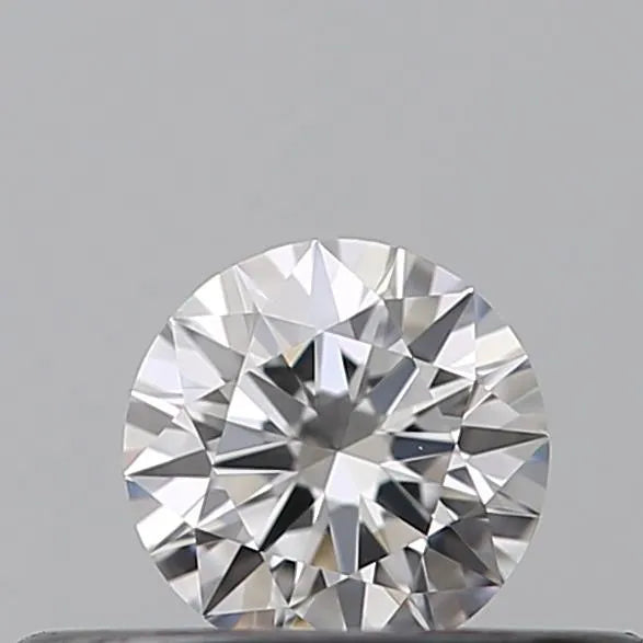 0.19ct Round Natural Diamond (Colour D, Clarity IF, Cut EX, IGI Certified)