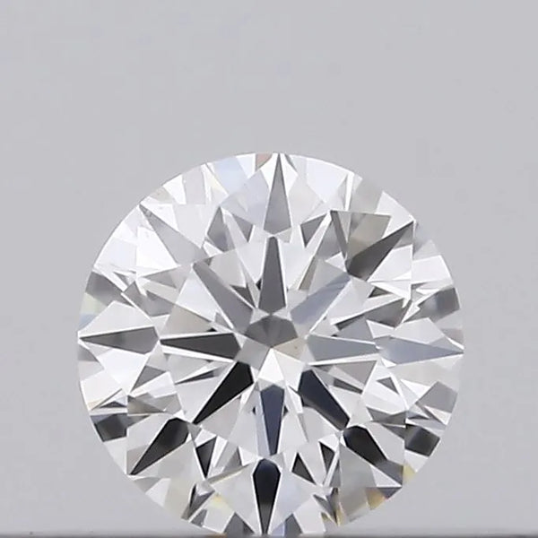0.15ct Round Natural Diamond (Colour D, Clarity IF, Cut EX, GIA Certified)