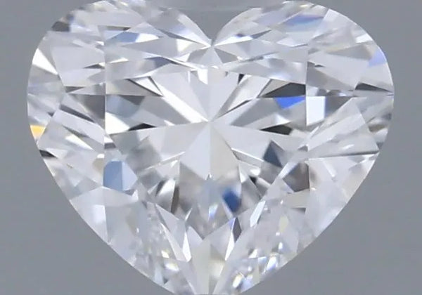 0.30ct Heart Natural Diamond (Colour D, Clarity IF, GIA Certified)