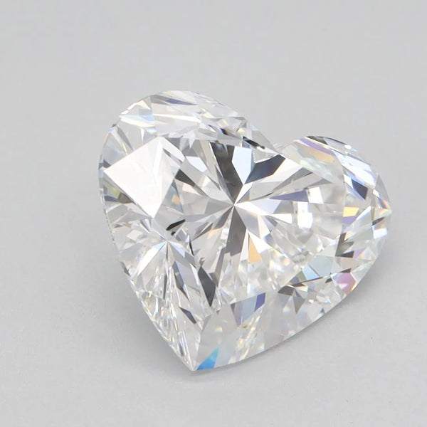 2.01ct Heart Lab Grown Diamond (Colour D, Clarity VS1, IGI Certified)