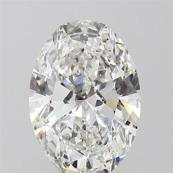 2.50ct Oval Lab Grown Diamond (Colour F, Clarity VVS2, IGI Certified)