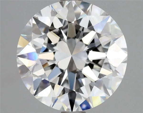 2.70ct Round Natural Diamond (Colour D, Clarity FL, Cut EX, GIA Certified)