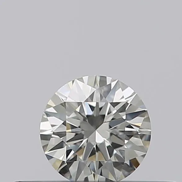 0.18ct Round Natural Diamond (Colour E, Clarity VVS1, Cut EX, IGI Certified)