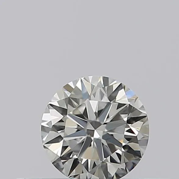0.18ct Round Natural Diamond (Colour D, Clarity IF, Cut EX, IGI Certified)